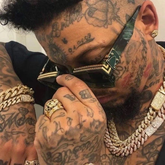 Luxury Brand Designer Square Sunglasses Men - Picture 2 of 16